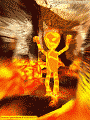 Картинка - Огненный монстр